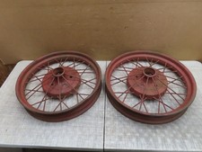 Set Of 2 Vtg 1928 1929 Ford Model A 21 Wire Spoke Wheel 5 Lug Original