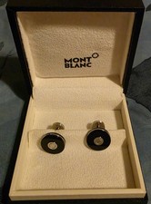 Montblanc Pix Round Black cufflinks