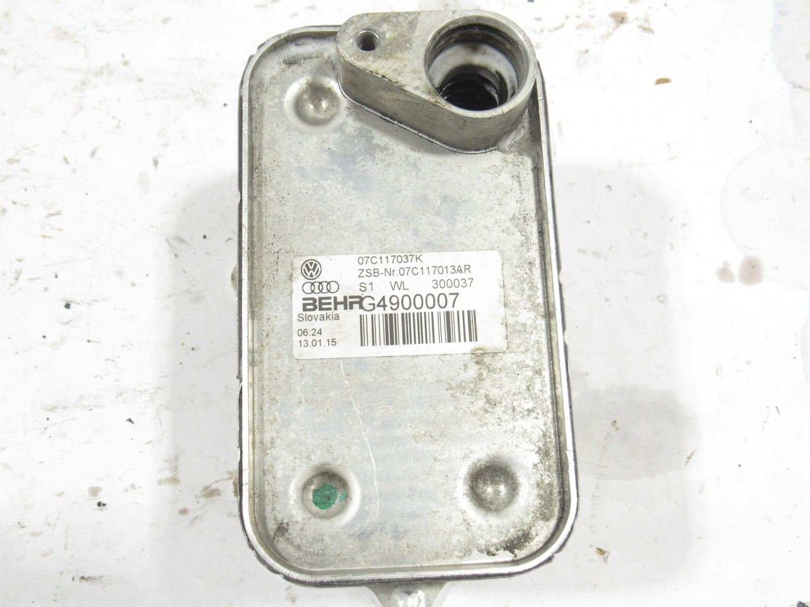 12-18 Bentley Continental GT W12 2015 6.0L Engine Oil Cooler Radiator |:A