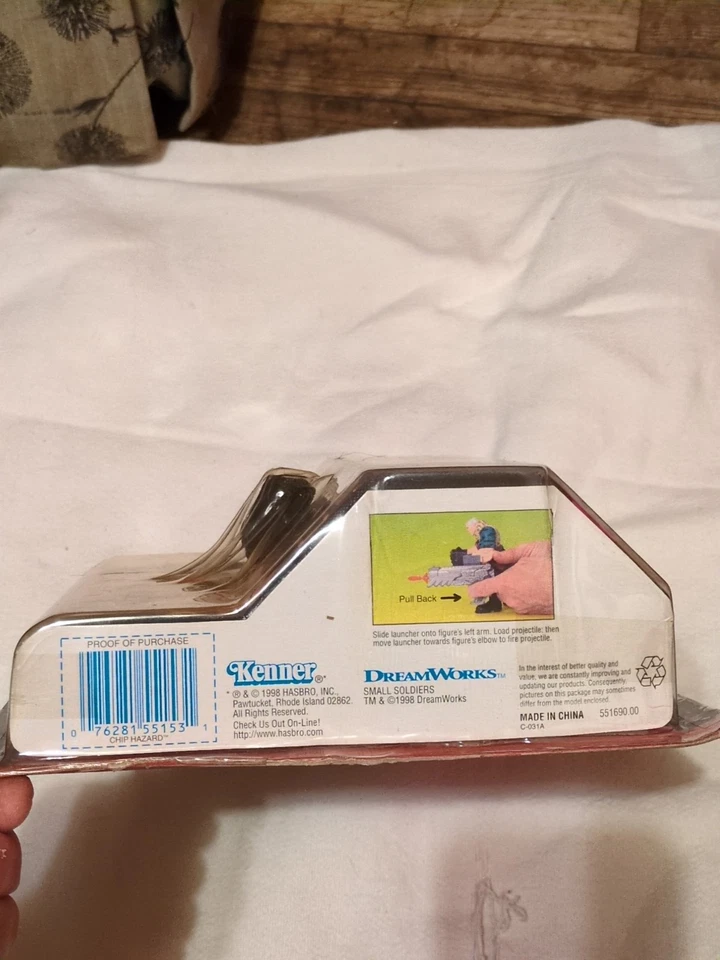 Figura de acción Kenner 1998 Small Soldiers Chip Hazard de colección Foto 3 de 4