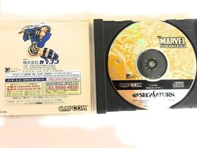 Capcom Marvel Super Heroes SEGA SATURN