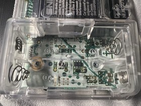 SNK Neo Geo Pocket Color Slim Crystal Clear with IPS Screen Mod + New Shell