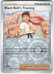 Black Belt's Training 098/131 Reverse Holo Prismatic Evolutions