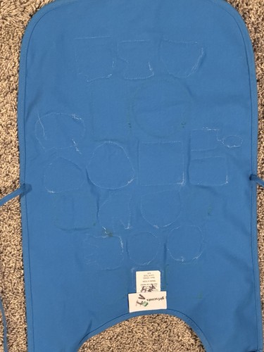 Daisy Girl Scouts Blue Tunic Apron Smock Vest Uniform Pins Unique Badges EUC - Picture 16 of 18