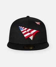 PAPER PLANES AMERICAN DREAM FITTED HAT WITH BLACK UNDERVISOR SIZE 7 1/4