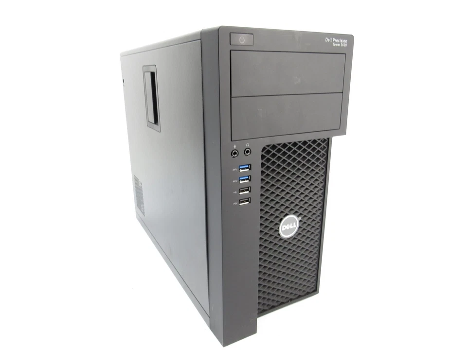 Torre Dell Precision 3620 Intel Xeon E3-1225 3,3 GHz 16 GB RAM 256 GB SSD DVDRW TWR Foto 2 de 4