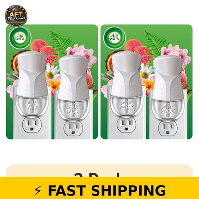 Air Wick Plug-In Scented Oil Air Freshener Warmer - 2 Count, White