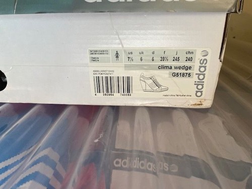 Adidas Clima Wedge Shoes grau 40 2/3 / neu - Imagen 4 de 5