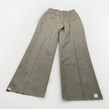 Vintage 70s Bell Bottoms Flare Leg Pants Size 16 Long 30x34 Talon Zip Drop Loop