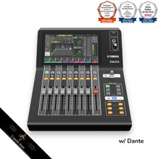 YAMAHA DM3 Digital Mixing Console w/ Dante DM3-D 16-Channel Compact Mixer DM3D