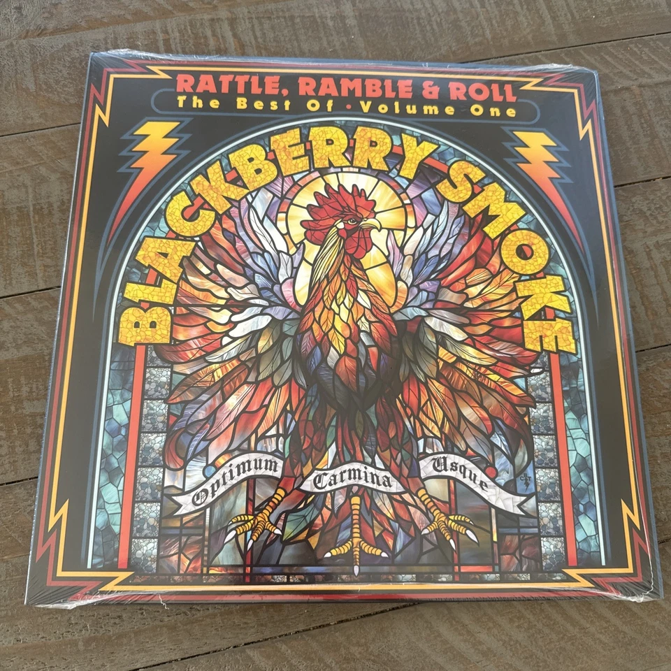 blackberry smoke vinyl Best Of Rattle Ramble & Roll Stained Glass Color Sold Out - Image 2 of 3
