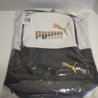Puma Eclipse 18.5'' Backpack Black/White/Gold