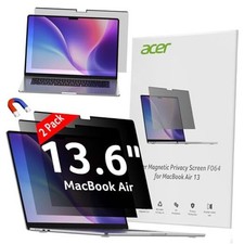 [2 Pack Laptop Privacy Screen for MacBook Air 13 Inch (2022 Macbook Air 13"