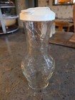 Vintage Good Seasons Cruet Salad Dressing Glass Bottle Vines w/ White Lid — photo 2