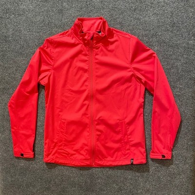 Crivit Jacket Womens M Dark Pink Lightweight Softshell Full Zip