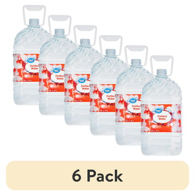 #ad 6 pack Great Value Distilled Water 1 GallonNEW PRODUCT EXPLOSION $6.20