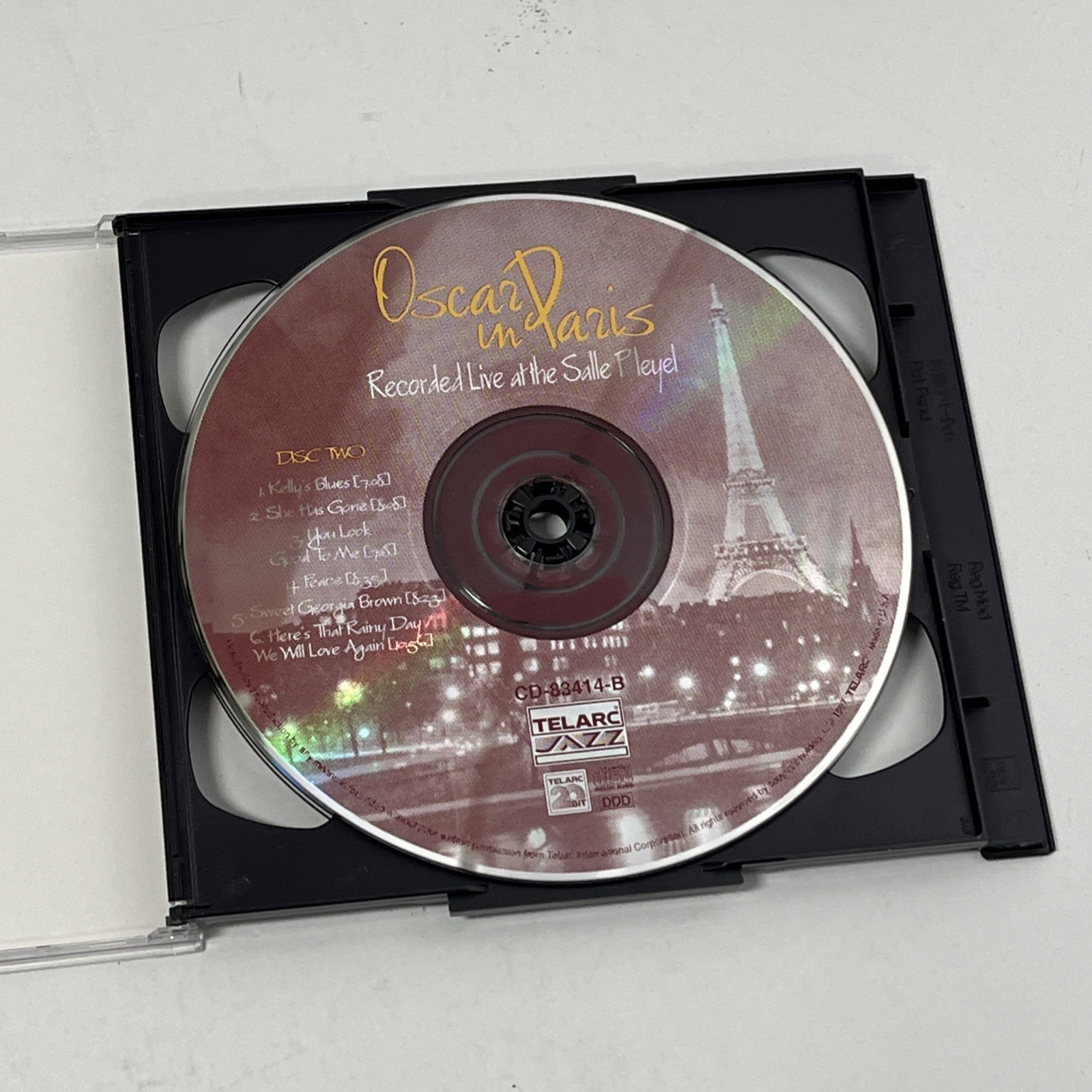 Oscar Peterson - Broadway * In Paris * Side by Side * Compact Jazz CD Bundle VG+