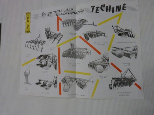 Prospectus Agricole Ancien - Catalogue Fourche LECOMTE, Collection Tracteur Et Outillage