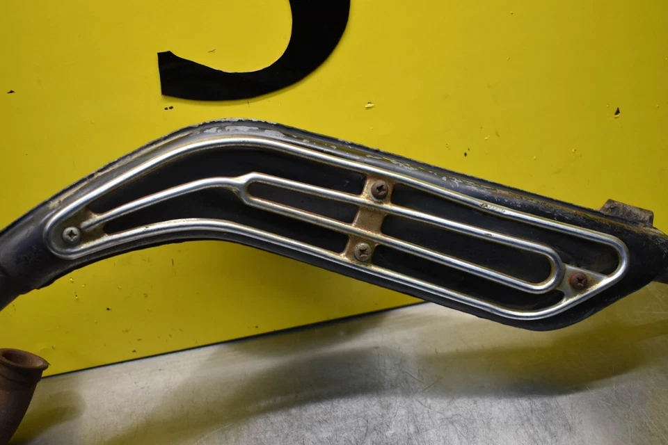 1971 1972 Yamaha JT1 JT2 60 Exhaust Pipe 5by - Image 3 of 4