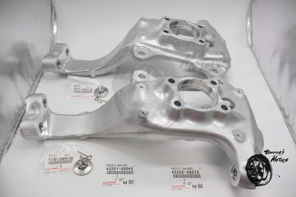 Toyota Genuine Lexus LS460 LS600h Spindle Knuckle Steering LH & RH Set OEM New - Изображение 2 из 4