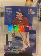 2013 USA Baseball Champions Certified Die-Cut Blue #'d 077/199 Terry Francona