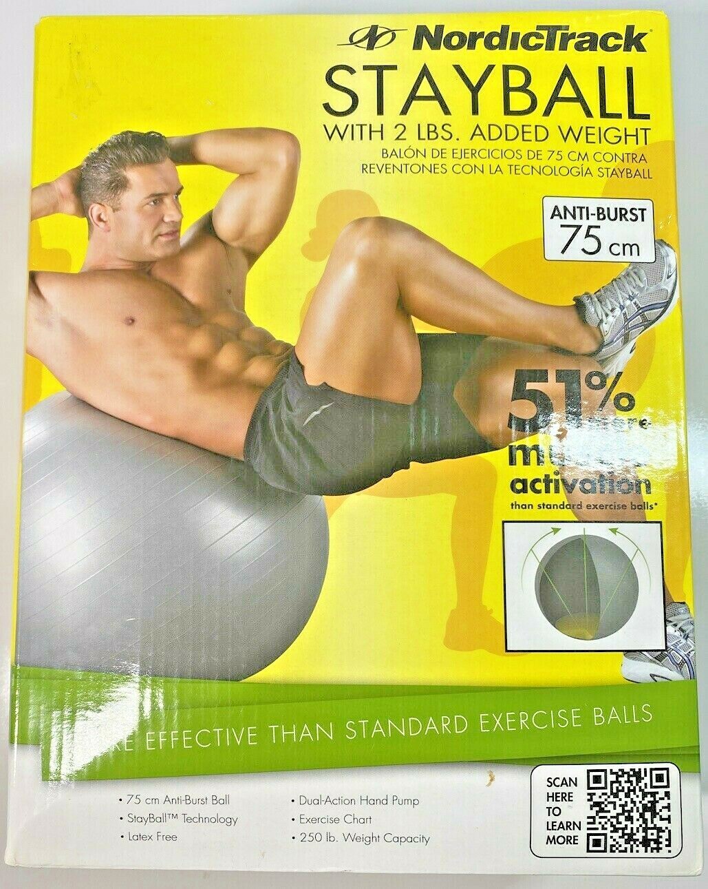 2 lb exercise ball