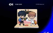 Garbage Time Jongsang Cafe lucky draw No.1 Acrylic Diorama