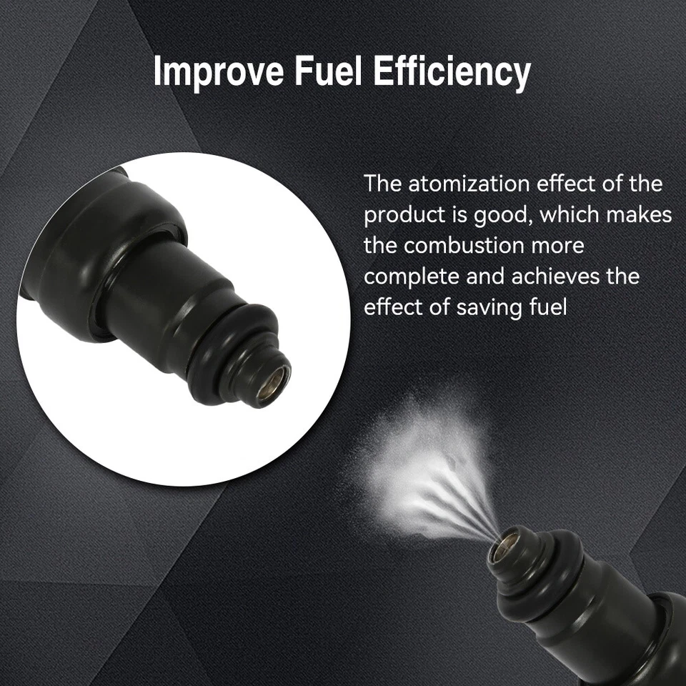 Inyectores de combustible para Mercedes-Benz C230 1999-2000 SLK230 1998-2000 2,3 L 4 PIEZAS Foto 3 de 4