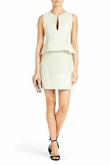 dvf leather dress Diane Von Furstenberg DVF Jori Leather Combo Sheath Dress Black Size 6