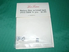 Lee Town HO #3084 Truck - Battery Box with Small Tank (4 pieces)
