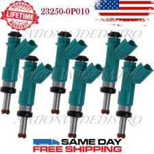 6x OEM Denso Fuel Injectors for 10-18 Lexus ES RX350 Toyota Avalon Sienna 3.5 V6