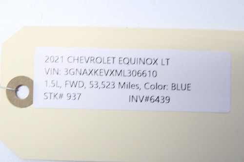 2018-2021 CHEVROLET EQUINOX LEFT SIDE DASHBOARD HEAD UP DISPLAY OEM - Picture 7 of 7
