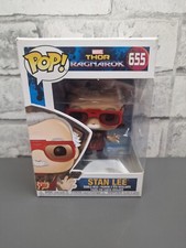 Funko POP #655 Stan Lee (Barbero) Marvel Thor Ragnarok, Almacenamiento Desgaste en Caja