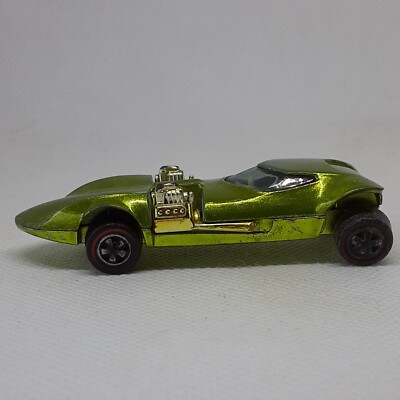Hot Wheels Redline Twinmill Car 1968 Lime White Int. Made In