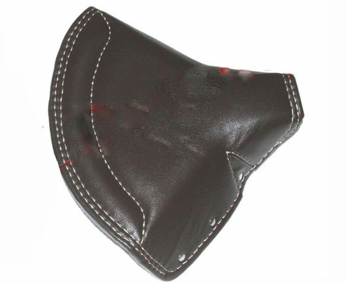 Fits Royal Enfield Ariel Lycett Brown Faux Leather Front Solo Seat Cover S2u - Afbeelding 1 van 9