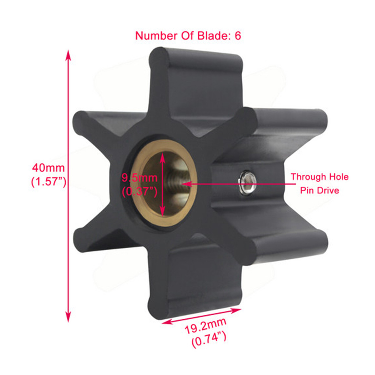104211-42070 Water Pump Kit 09-806B For Yan-mar Fit John-Son 104211-42070 Water Pump Kit 09-806B For Yan-mar Fit John-Son