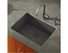 NEW Miseno MG2217U-BL U1 Georgia 25" Single Basin Undermount Stone Composite Ki