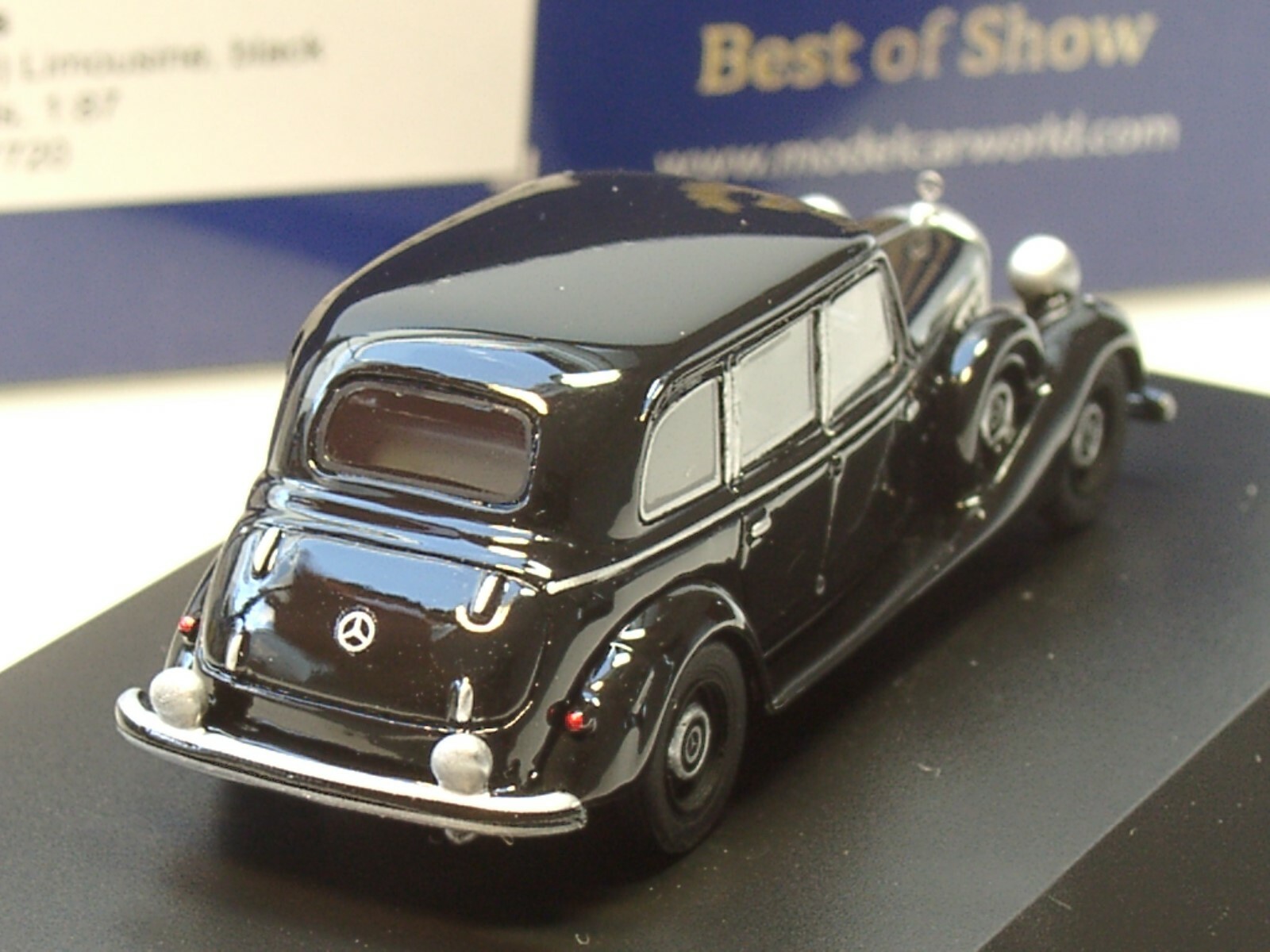 1 87 BOS PKW MERCEDES 770 (w150) Limousine schwarz 1940 87720 