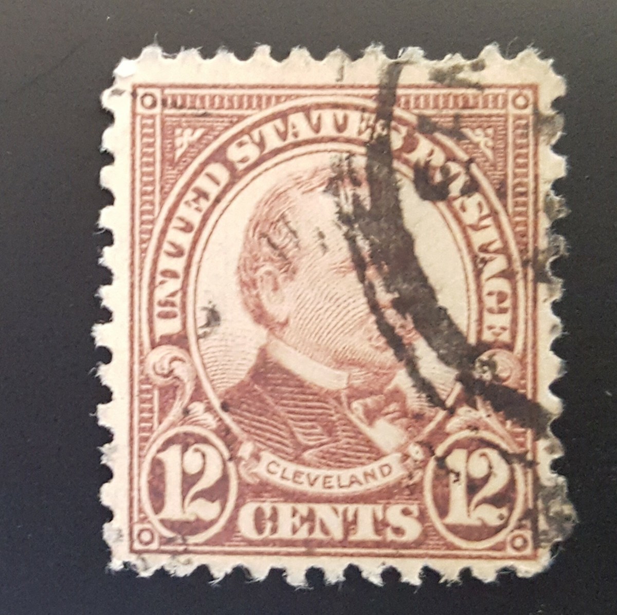 1a64 Scott 564 US Stamps 1923 12c Cleveland Used Off Paper | eBay