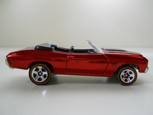 hot wheels 1970 chevelle ss convertible