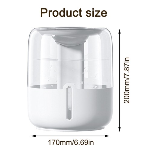 6.8L Humidifiers for Bedroom Ultrasonic Warm & Cool Mist LED Humidifier Top Fill - Picture 16 of 18