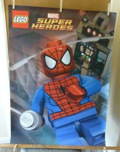 lego spiderman poster
