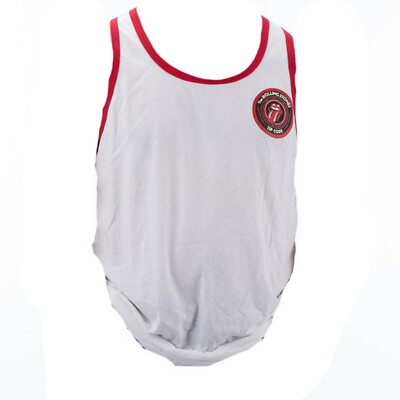 ROLLING STONES - Pocket Logo - Zip Code - Tank Shirt - Größe / Size XXL 