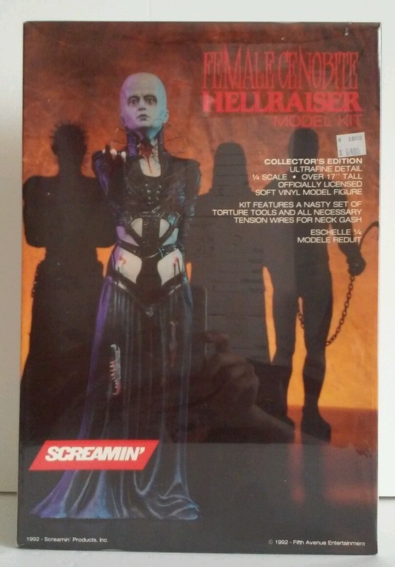 MUSEUM-QUALITY SCALE MODEL FEMALE CENOBITE SOFT Vinyl Kit COLLECTOR'S EDITION 