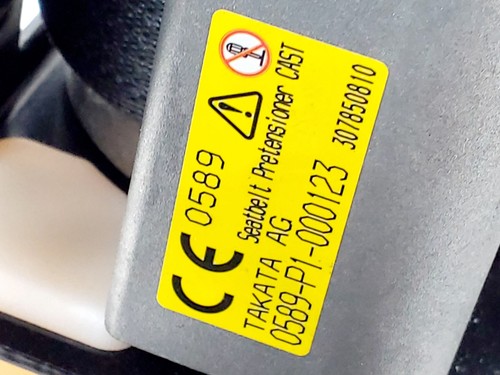 HONDA CIVIC IX TOURER FK CINTURA DI SICUREZZA ANTERIORE SINISTRA 81850-TV1-E220-M4/24597296 - Foto 3 di 5