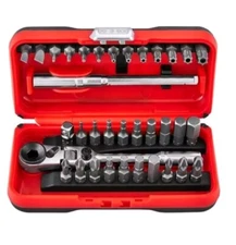 ICON Locking Flex Head Ratchet and Bit Set 35 Piece BRAND NEW FACTORY SEALED BOX