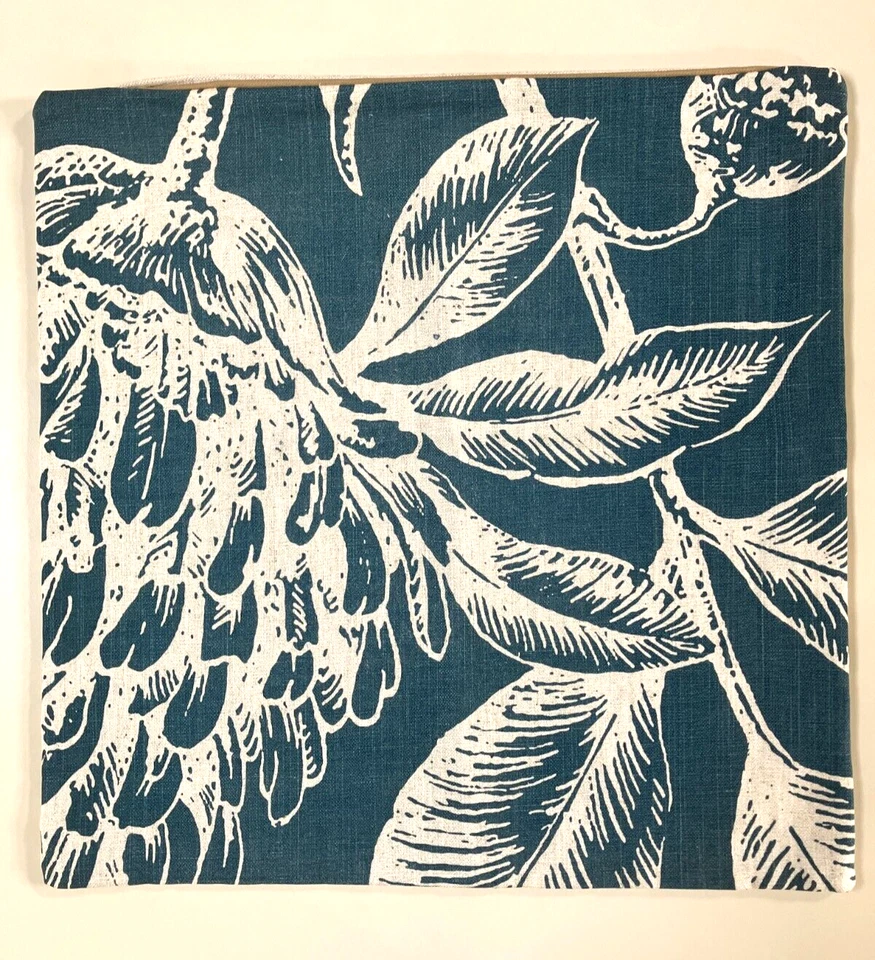 Lote de 3 Fundas de Almohada Decorativas Mezcla de Lino Cremallera 19.5"x 19.5" 123 Creaciones Foto 2 de 4