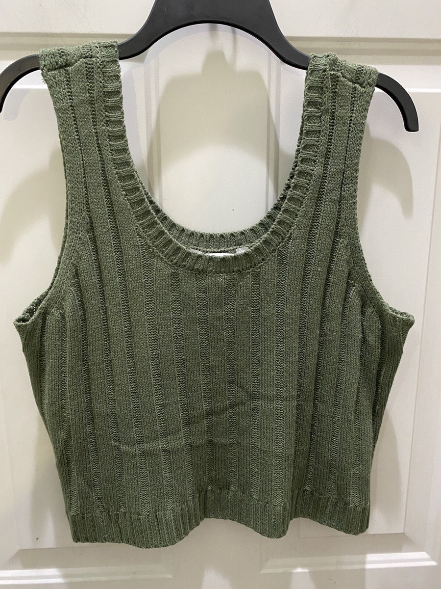 New!No Boundaries Piece Green Shrug and Tank Juniors  XL(15/17)Cute!