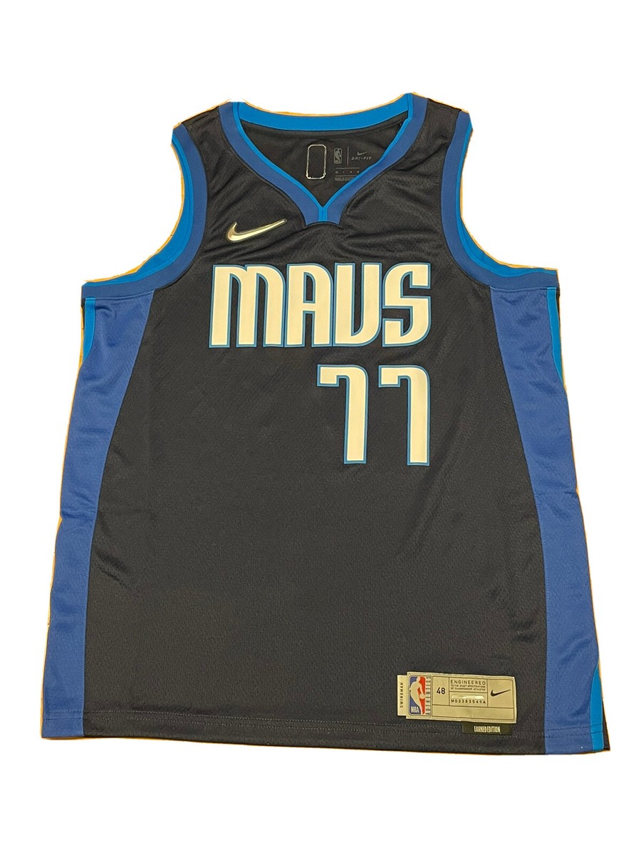Luka Doncic Maxi Kleber Shirt Mavs Earned Edition Nike Luka Doncic