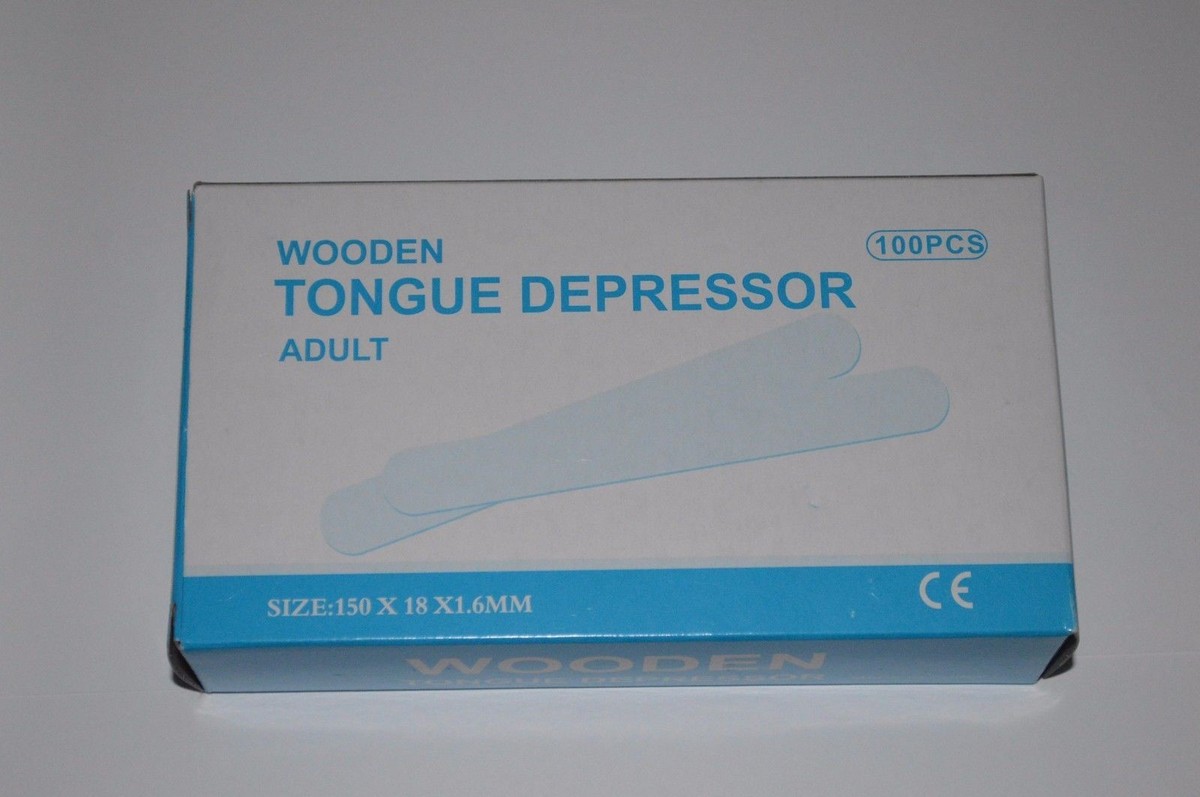 Spatole Di Legno Fleming Per Depressione Linguale, Confezione - Foto 9